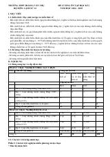 Đề cương ôn tập Học kì 1 Lịch sử 12 năm 2024–2025 trường THPT Hoàng Văn Thụ (Hà Nội)